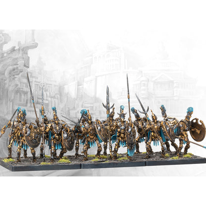 Conquest Miniatures Game: City States - Clockwork Hoplites - Mô hình bộ binh hạng nặng - Para Bellum