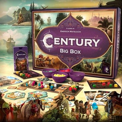 Century Big Box - Complete Trilogy Board Game Collection - Bộ sưu tập board game chiến thuật - Asmodee