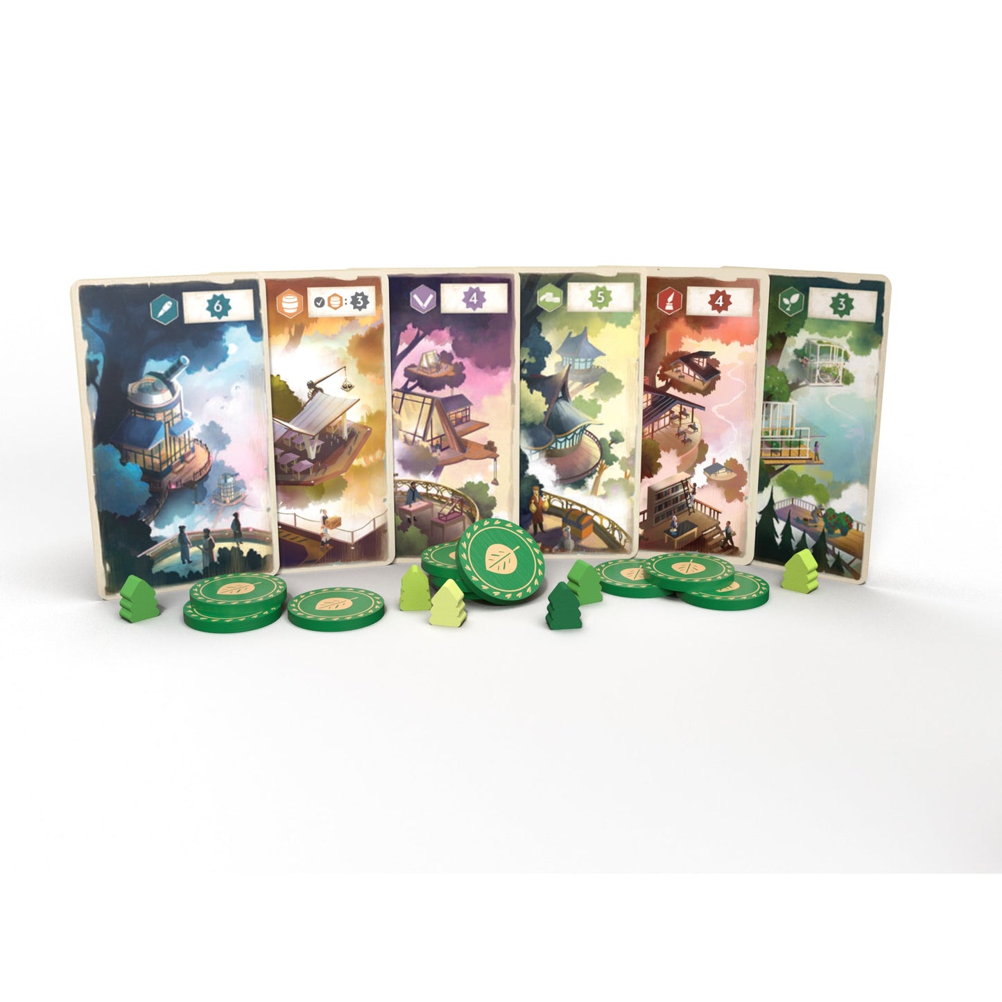 Tree Society Board Game - Trò Chơi Chiến Thuật Xây Dựng Cộng Đồng - Asmodee - Hình ảnh bổ sung 4