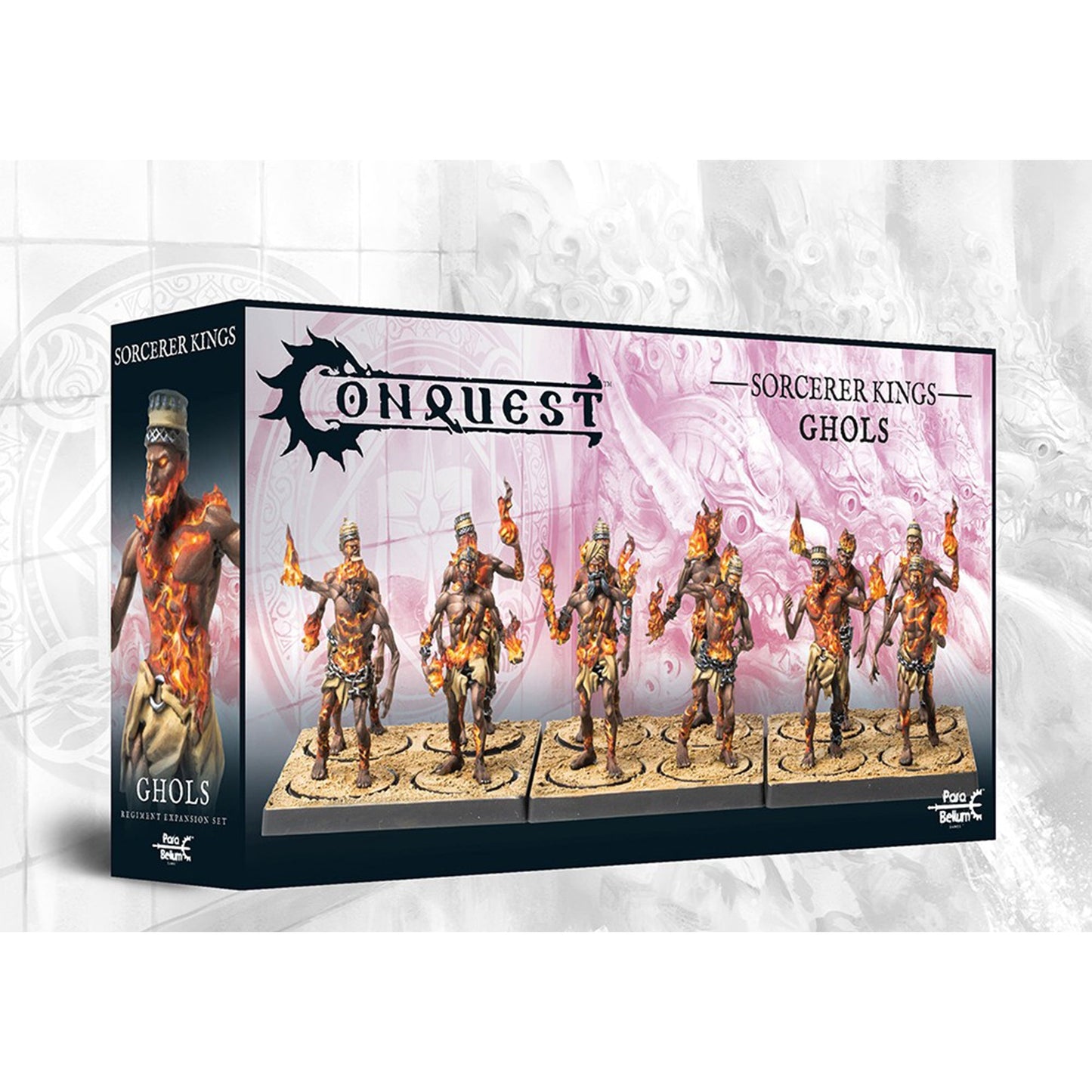 Conquest Tabletop Miniatures Game - Sorcerer Kings: Ghols - Mô Hình Chiến Thuật Para Bellum - Hình ảnh sản phẩm