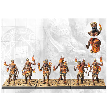 Conquest Tabletop Miniatures Game - Sorcerer Kings: Ghols - Mô Hình Chiến Thuật Para Bellum - Hình ảnh chi tiết 2