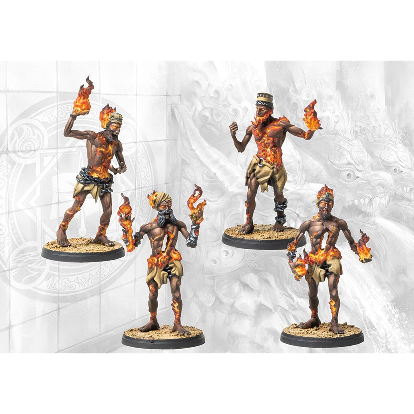 Conquest Tabletop Miniatures Game - Sorcerer Kings: Ghols - Mô Hình Chiến Thuật Para Bellum - Góc nhìn khác 3