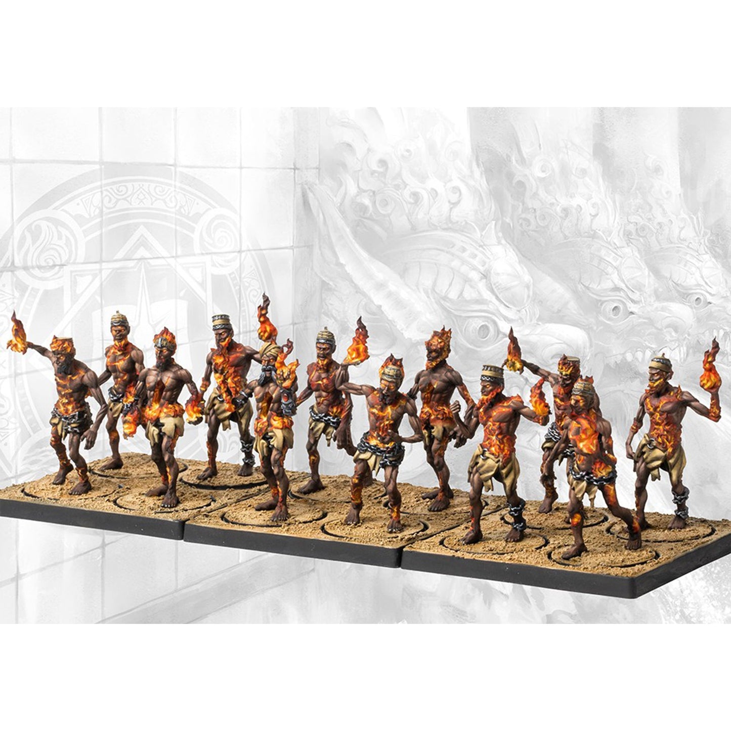 Conquest Tabletop Miniatures Game - Sorcerer Kings: Ghols - Mô Hình Chiến Thuật Para Bellum - Hình ảnh bổ sung 5