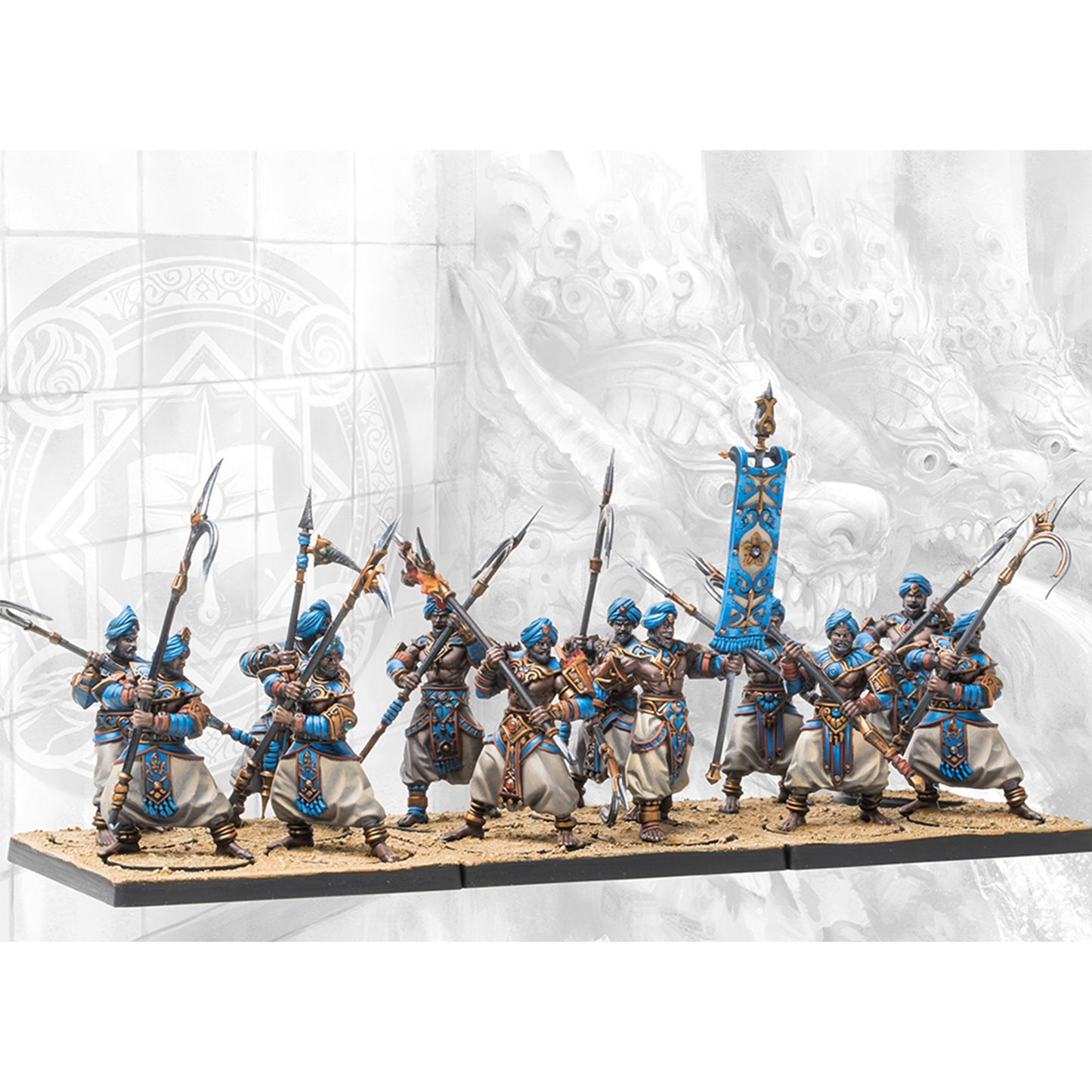 Conquest: Sorcerer Kings - Mahabharati Initiates - Bộ Mô Hình Chiến Thuật Para Bellum - Hình ảnh chi tiết 2