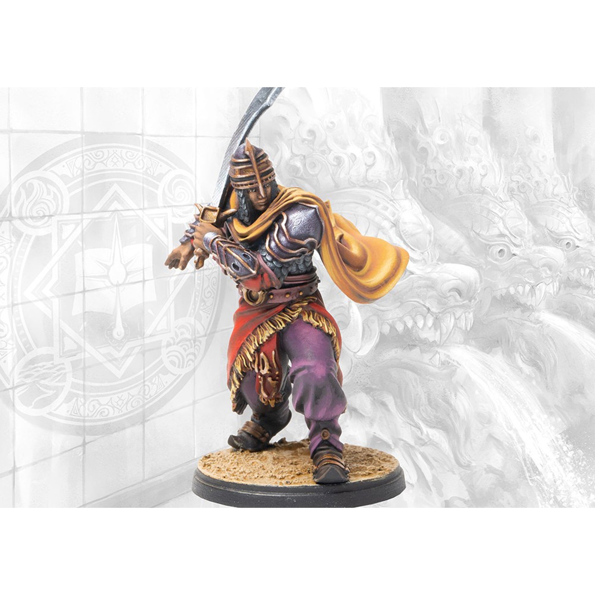Conquest Tabletop Miniatures Game - Sorcerer Kings: Sardar - Mô Hình Chiến Thuật Para Bellum - Hình ảnh chi tiết 2