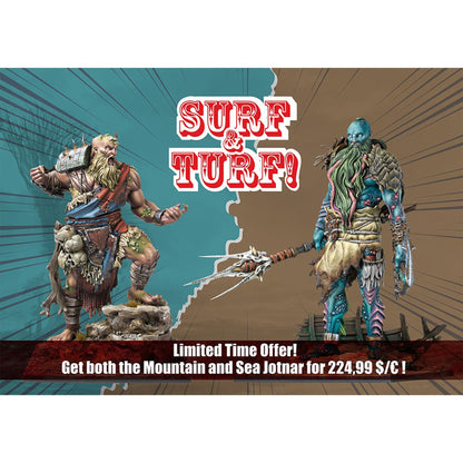 Conquest Miniatures Game - Nords Surf and Turf Bundle - Bộ Mô Hình Chiến Thuật Cao Cấp Para Bellum