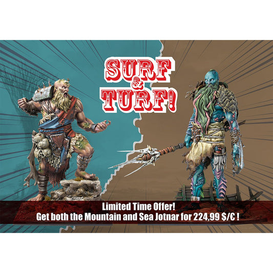 Conquest Miniatures Game - Nords Surf and Turf Bundle - Bộ Mô Hình Chiến Thuật Cao Cấp Para Bellum