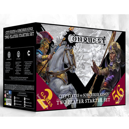 Conquest Two Player Starter Set - Sorcerer Kings vs City States - Bộ cờ chiến thuật 2 người - Para Bellum