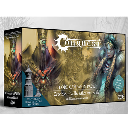 Lore Campaign Pack - Crucible of Wills: Ashes and Faith - Bộ Chiến Dịch Conquest - Para Bellum