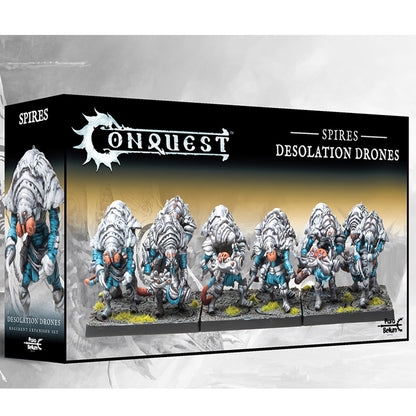 Conquest Miniatures Game - Spires: Desolation Drones - Bộ Mô Hình Chiến Thuật - Para Bellum - Hình ảnh sản phẩm