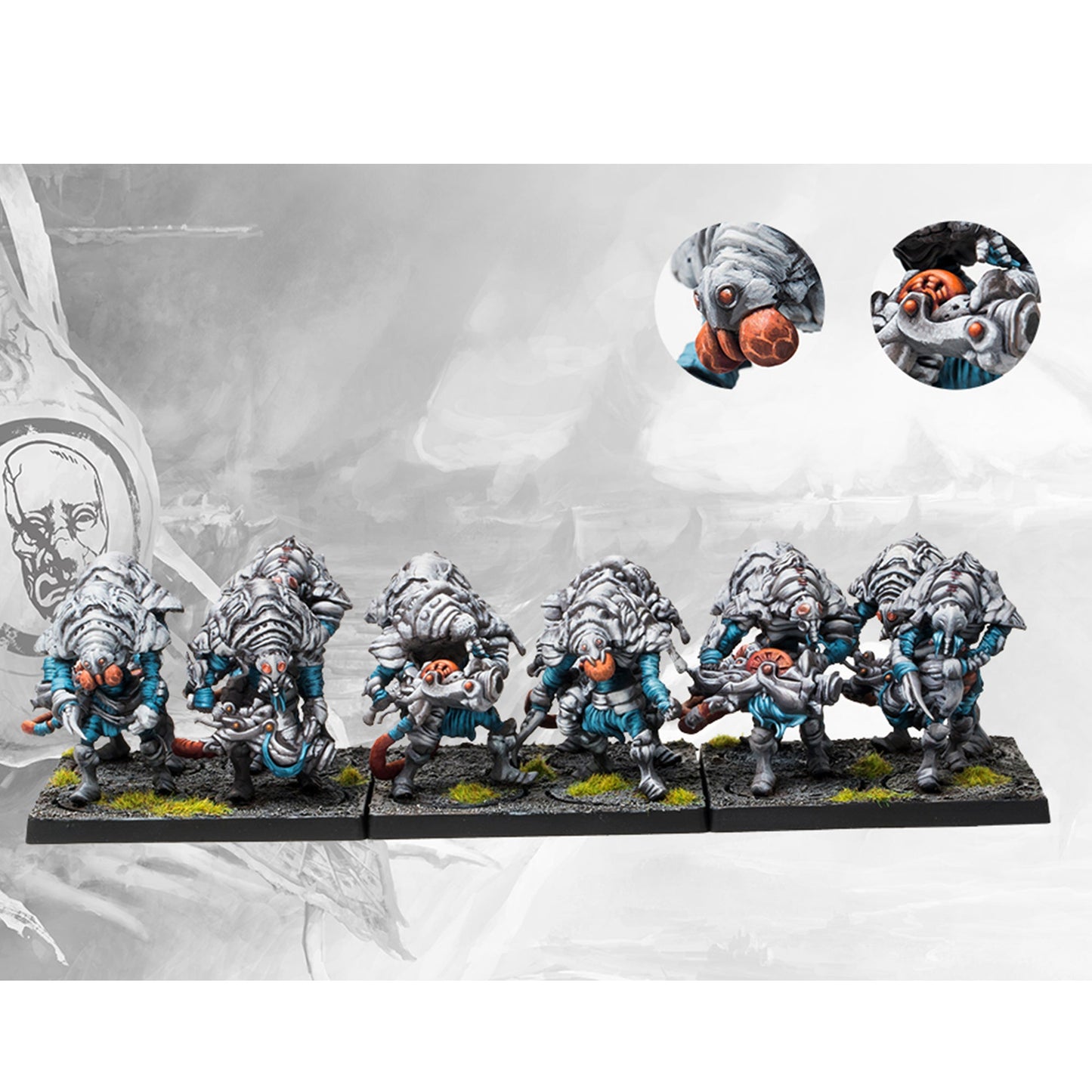 Conquest Miniatures Game - Spires: Desolation Drones - Bộ Mô Hình Chiến Thuật - Para Bellum - Hình ảnh chi tiết 2