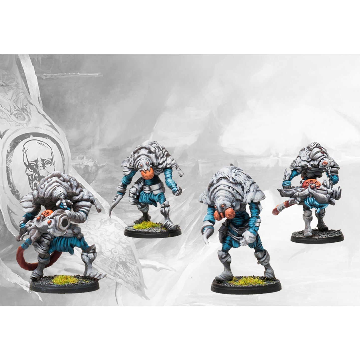 Conquest Miniatures Game - Spires: Desolation Drones - Bộ Mô Hình Chiến Thuật - Para Bellum - Hình ảnh bổ sung 4
