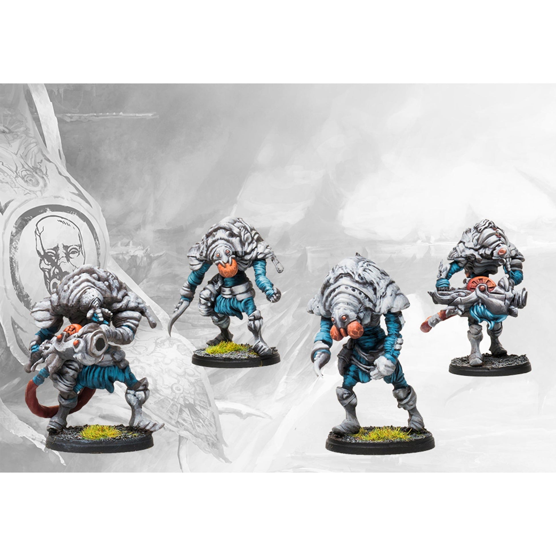 Conquest Miniatures Game - Spires: Desolation Drones - Bộ Mô Hình Chiến Thuật - Para Bellum - Hình ảnh bổ sung 4