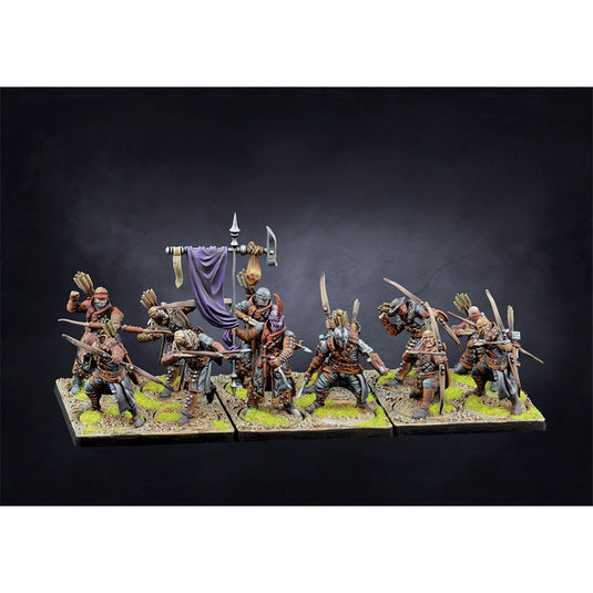 Conquest Miniatures Game - Hundred Kingdoms: Longbowmen - Mô hình Miniatures Wargame Para Bellum