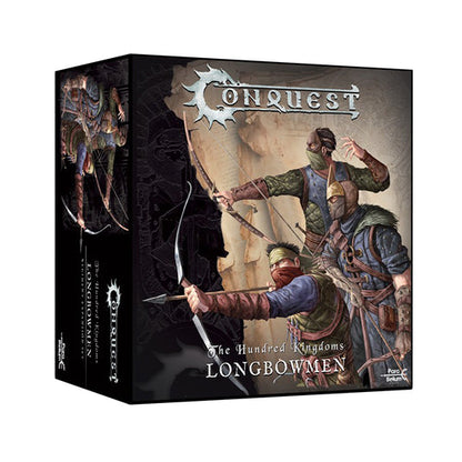 Conquest Miniatures Game - Hundred Kingdoms: Longbowmen - Mô hình Miniatures Wargame Para Bellum
