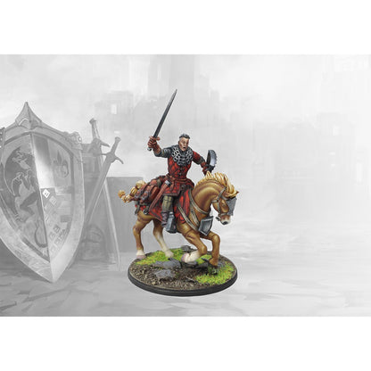 Conquest Miniatures Game - Hundred Kingdoms: Mounted Squires - Mô Hình Kỵ Binh Hiến Binh - Para Bellum