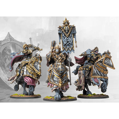 Conquest Miniatures - Hundred Kingdoms: The Order of the Ashen Dawn - Mô Hình Kỵ Binh Tinh Nhuệ Para Bellum