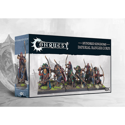 Conquest Miniatures Game - Hundred Kingdoms: Imperial Rangers - Mô hình Chiến thuật Para Bellum