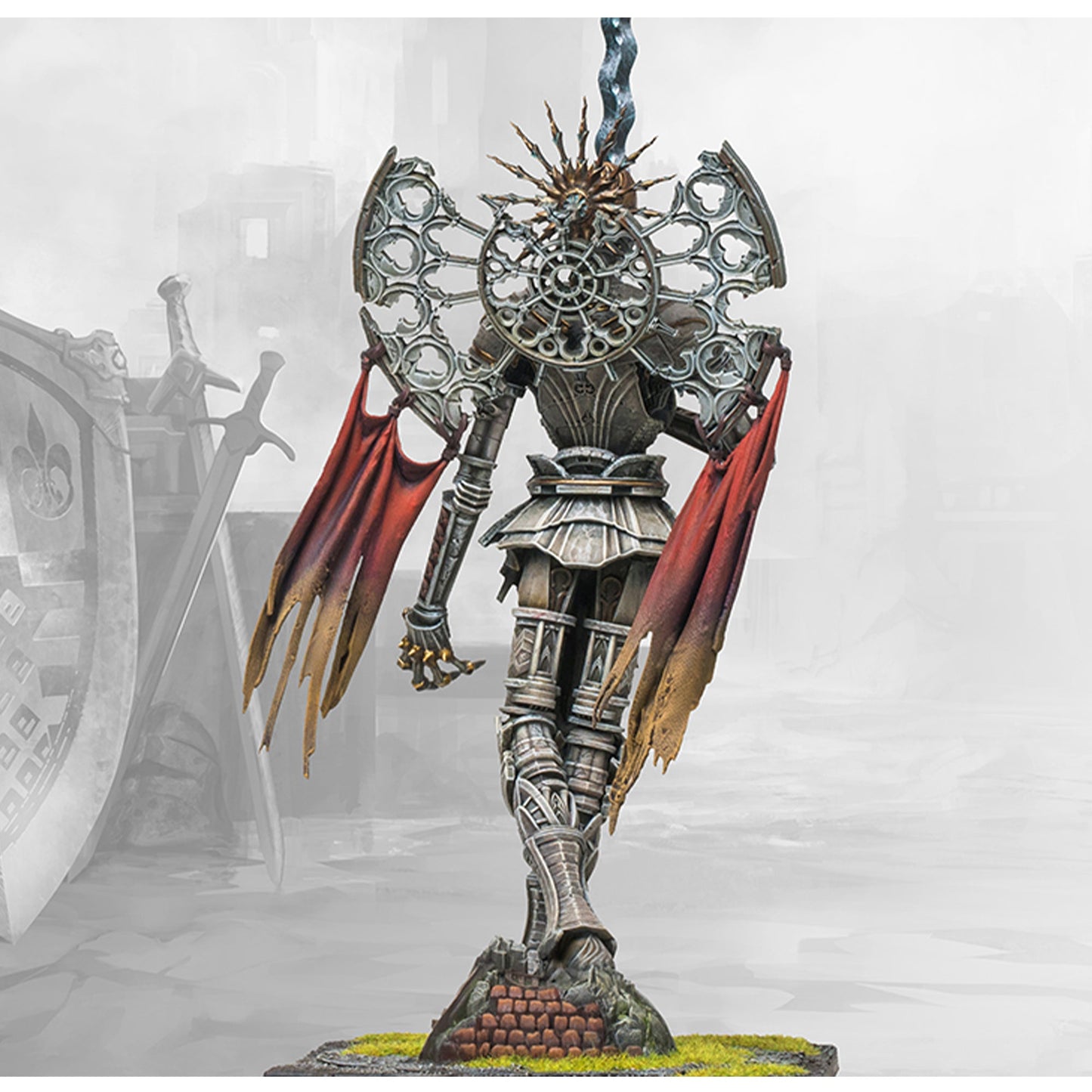 Conquest Miniatures Game - Hundred Kingdoms : Archangel Mô Hình Monster Miniature Para Bellum