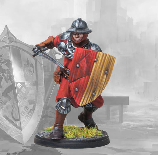 Conquest Miniatures Game - Hundred Kingdoms: Men at Arms Remix - Mô Hình Chiến Thuật - Para Bellum