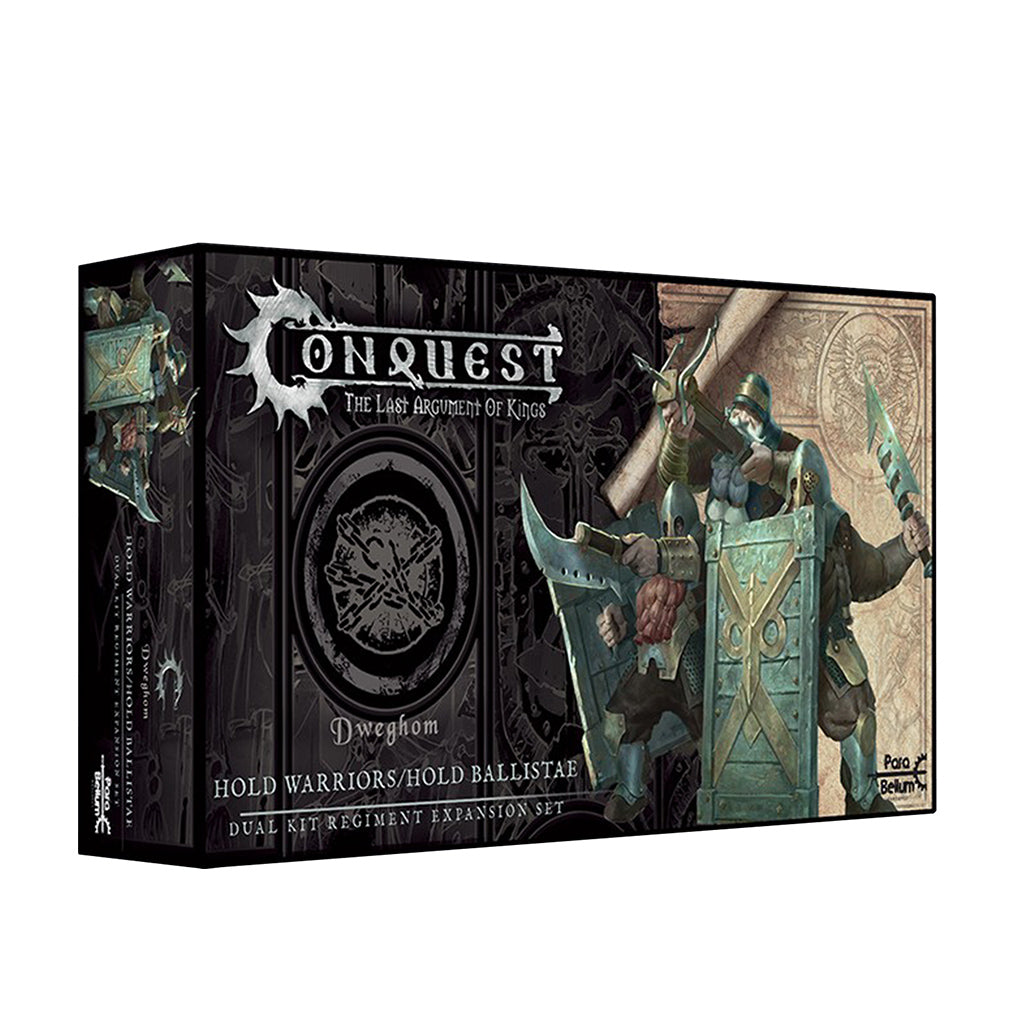 Conquest Miniatures Game - Dweghom: Hold Warriors & Hold Ballistae - Bộ mô hình chiến thuật - Para Bellum