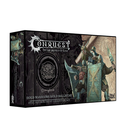Conquest Miniatures Game - Dweghom: Hold Warriors & Hold Ballistae - Bộ mô hình chiến thuật - Para Bellum