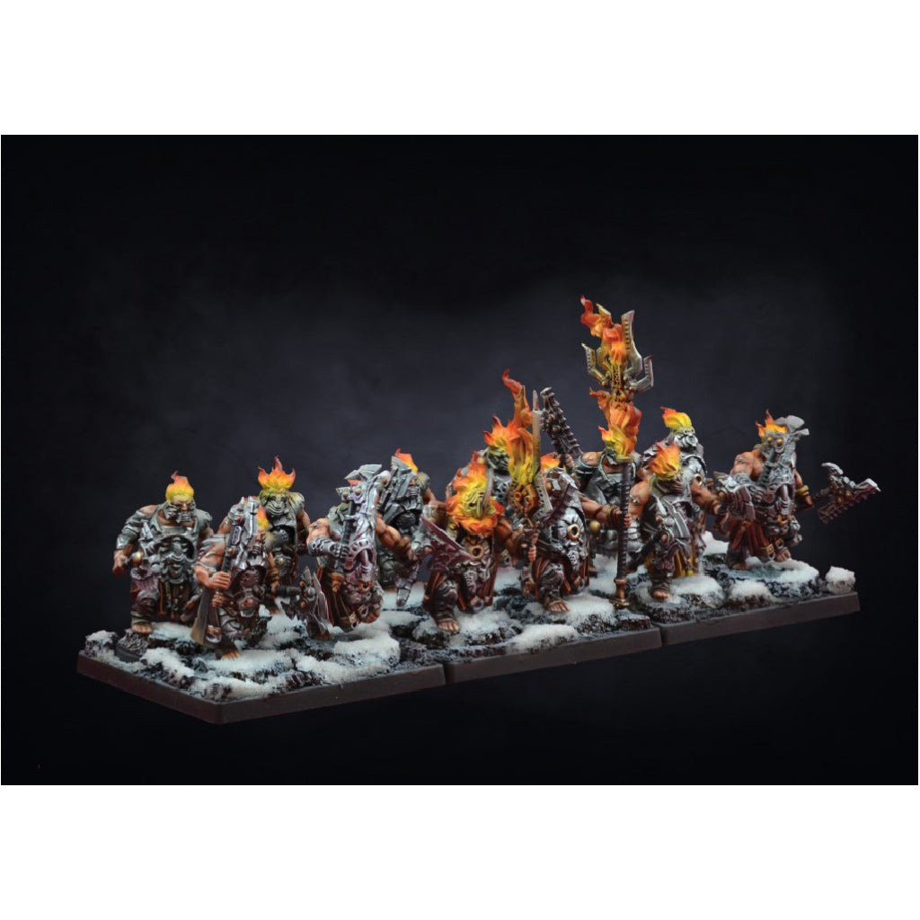 Dweghom: Flame Berserkers - Mô hình Miniature Conquest - Para Bellum - Hình ảnh chi tiết 2