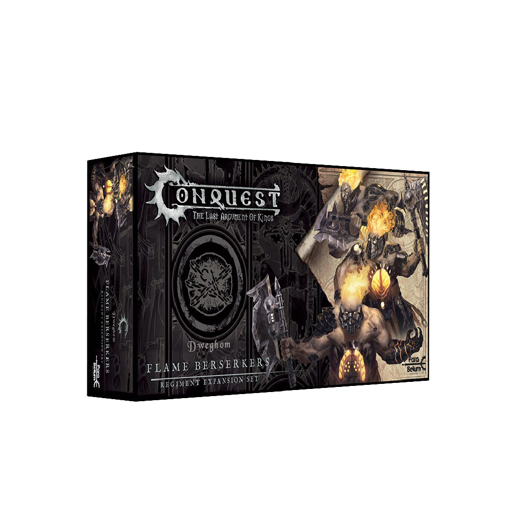 Dweghom: Flame Berserkers - Mô hình Miniature Conquest - Para Bellum - Hình ảnh sản phẩm