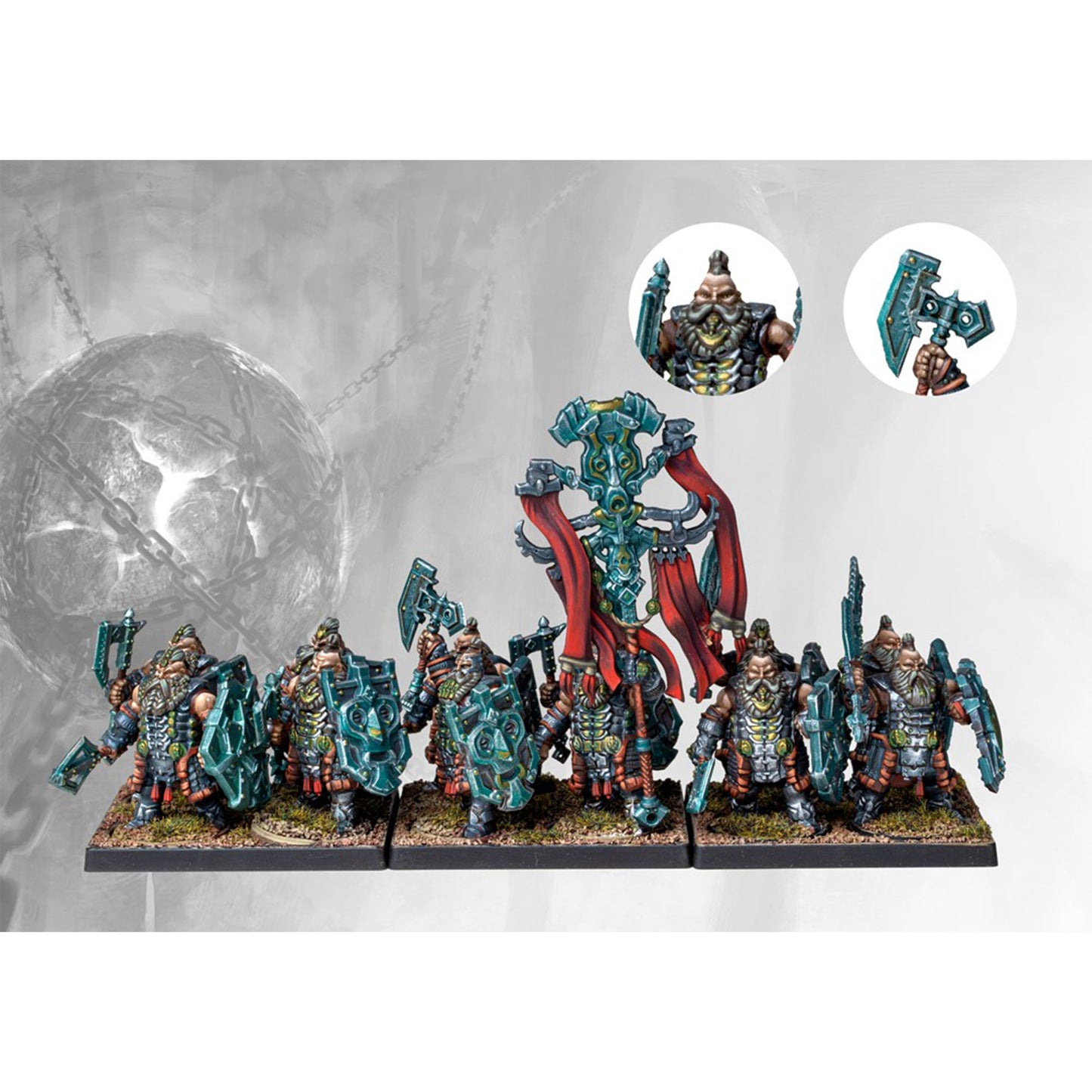 Conquest Miniatures Game - Dweghom: Hold Thanes - Mô hình lính Miniature - Para Bellum