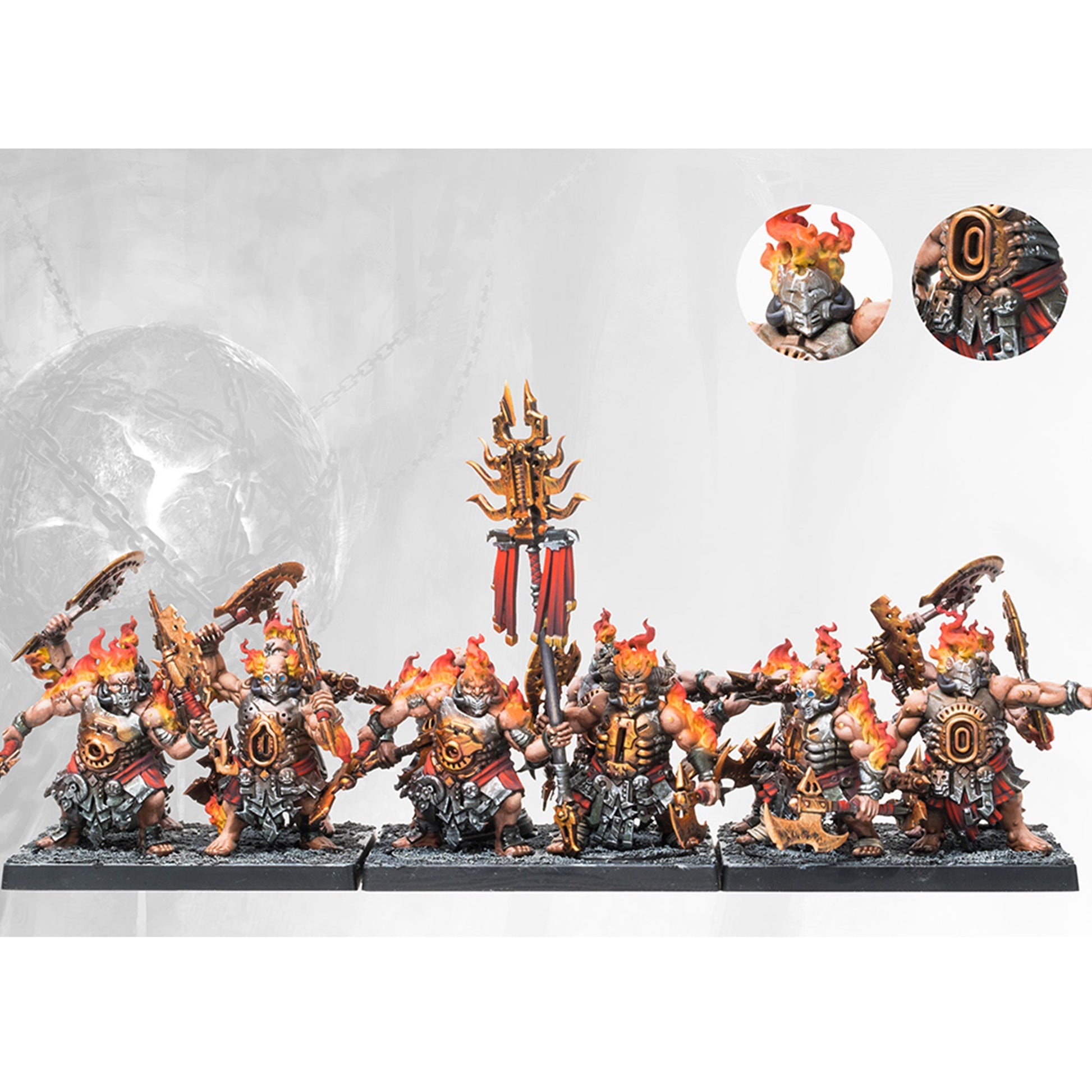 Dweghom: Flame Berserkers 5th Anniversary Remix - Mô hình Miniature Chính Hãng - Para Bellum - Hình ảnh sản phẩm
