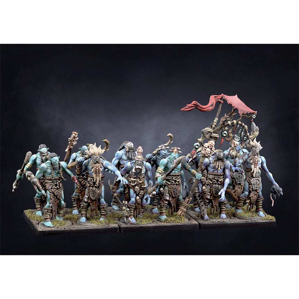 Conquest Miniatures Game - Nords: Trolls - Mô Hình Chiến Thuật Sa Bàn Para Bellum