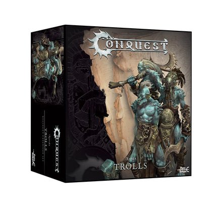 Conquest Miniatures Game - Nords: Trolls - Mô Hình Chiến Thuật Sa Bàn Para Bellum