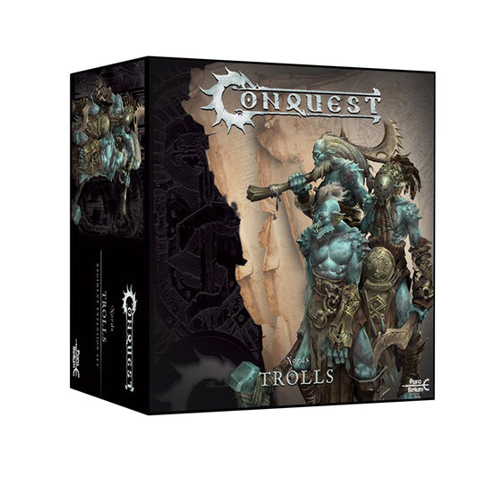 Conquest Miniatures Game - Nords: Trolls - Mô Hình Chiến Thuật Sa Bàn Para Bellum
