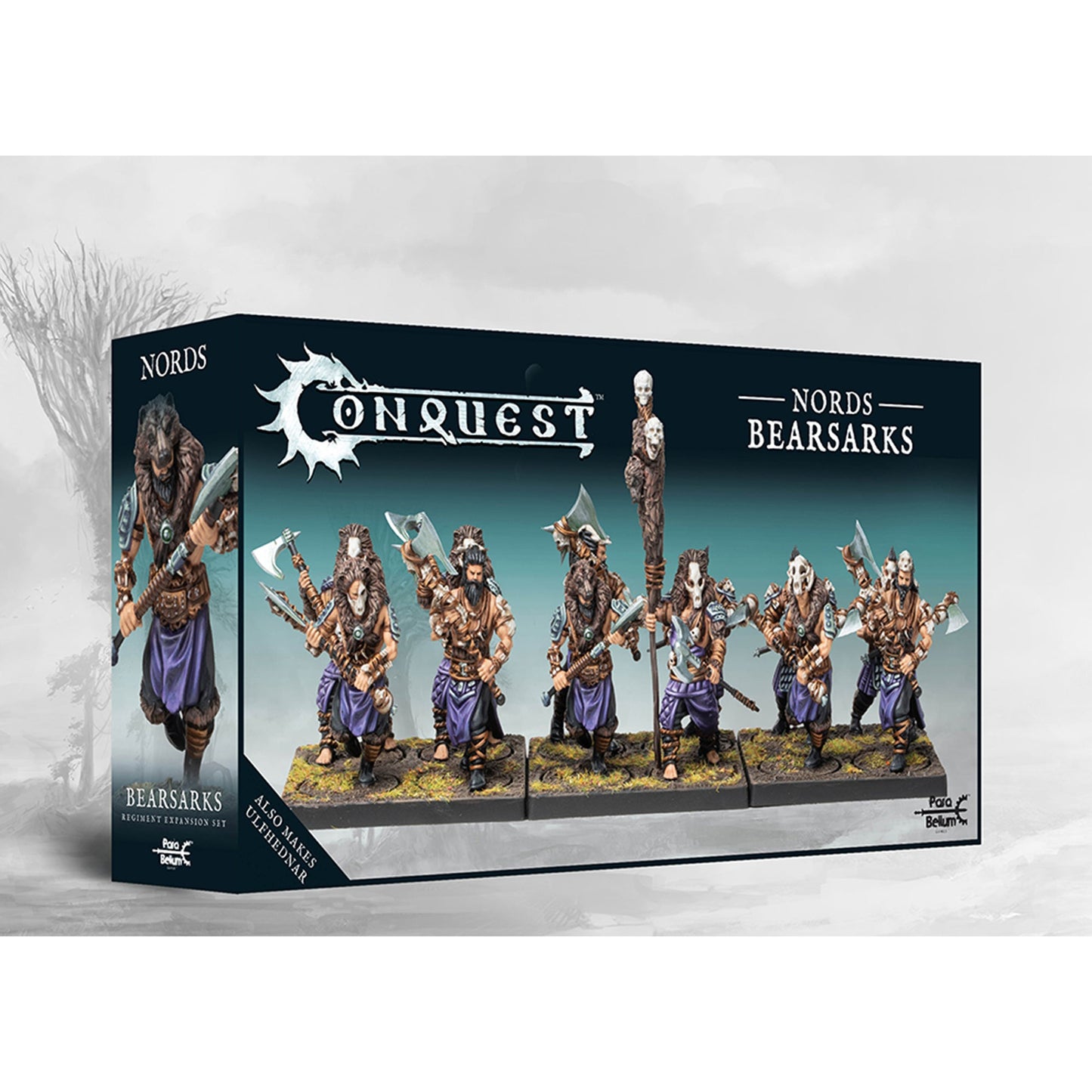Conquest Miniatures Game - Nords: Bearsarks - Bộ Mô Hình Chiến Thuật - Para Bellum