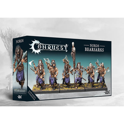 Conquest Miniatures Game - Nords: Bearsarks - Bộ Mô Hình Chiến Thuật - Para Bellum