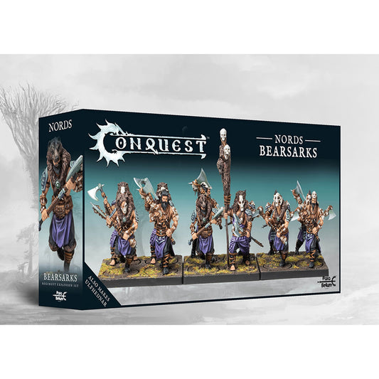 Conquest Miniatures Game - Nords: Bearsarks - Bộ Mô Hình Chiến Thuật - Para Bellum