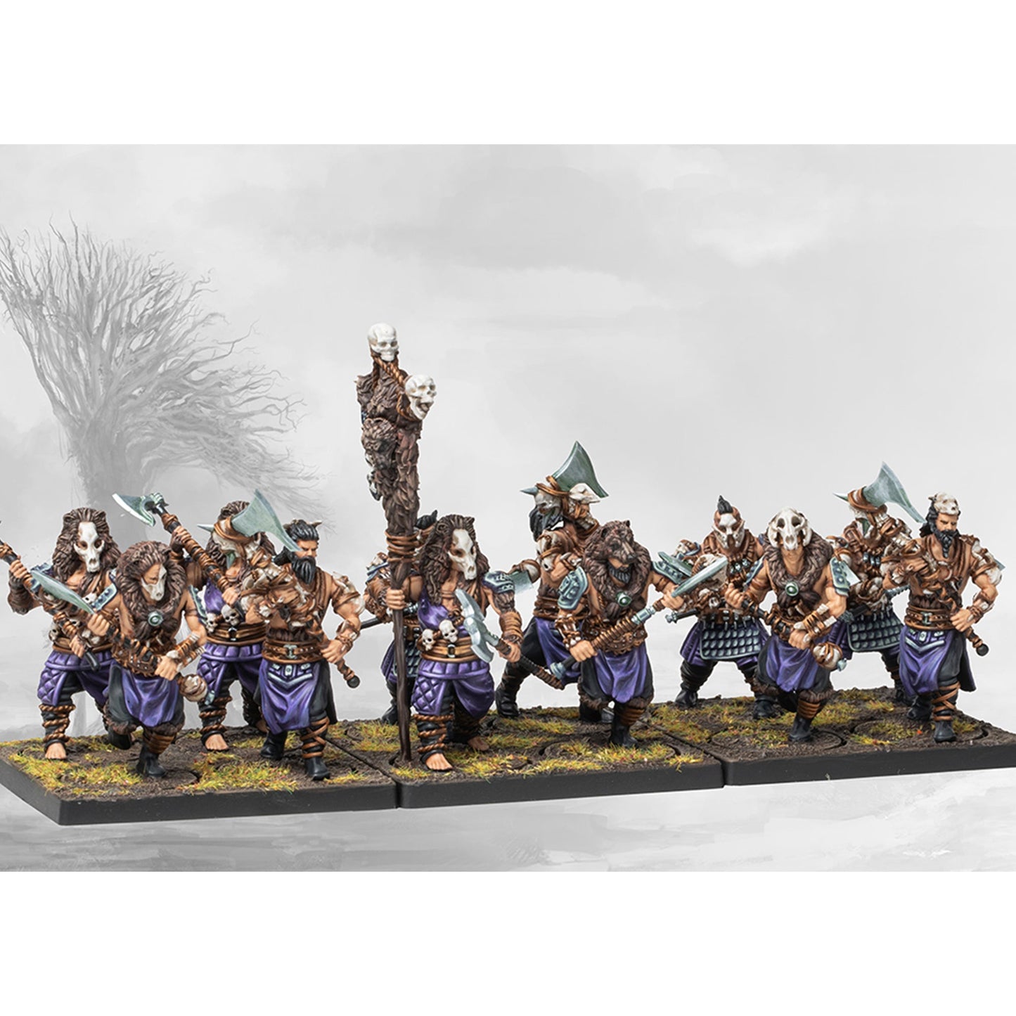 Conquest Miniatures Game - Nords: Bearsarks - Bộ Mô Hình Chiến Thuật - Para Bellum