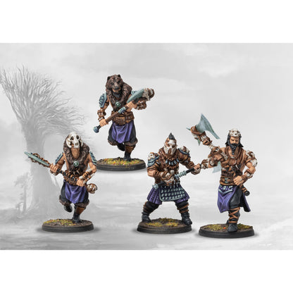 Conquest Miniatures Game - Nords: Bearsarks - Bộ Mô Hình Chiến Thuật - Para Bellum