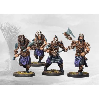 Conquest Miniatures Game - Nords: Bearsarks - Bộ Mô Hình Chiến Thuật - Para Bellum