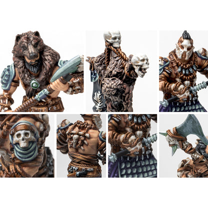 Conquest Miniatures Game - Nords: Bearsarks - Bộ Mô Hình Chiến Thuật - Para Bellum