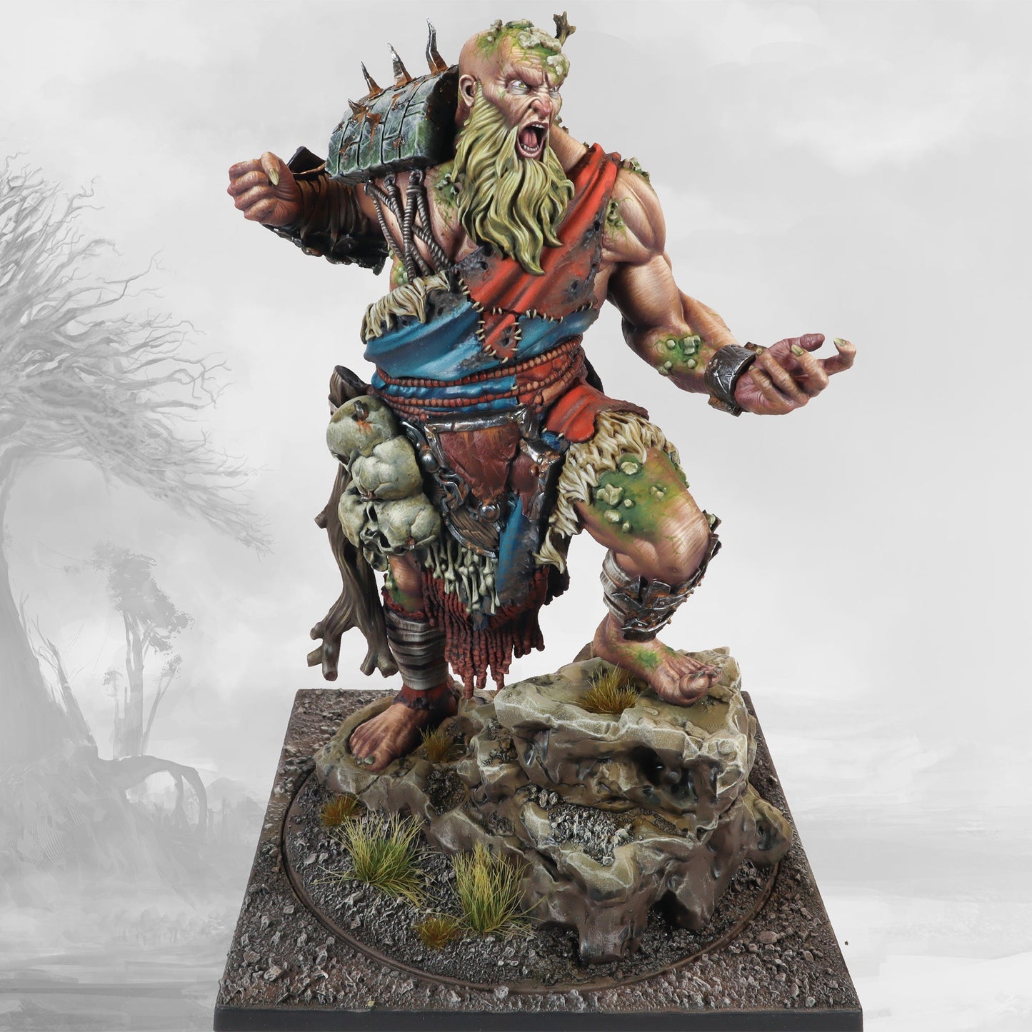 Conquest Miniatures Game - Nords: Mountain Jotnar Artisan Series - Mô hình Miniature Chiến thuật Cao cấp Para Bellum