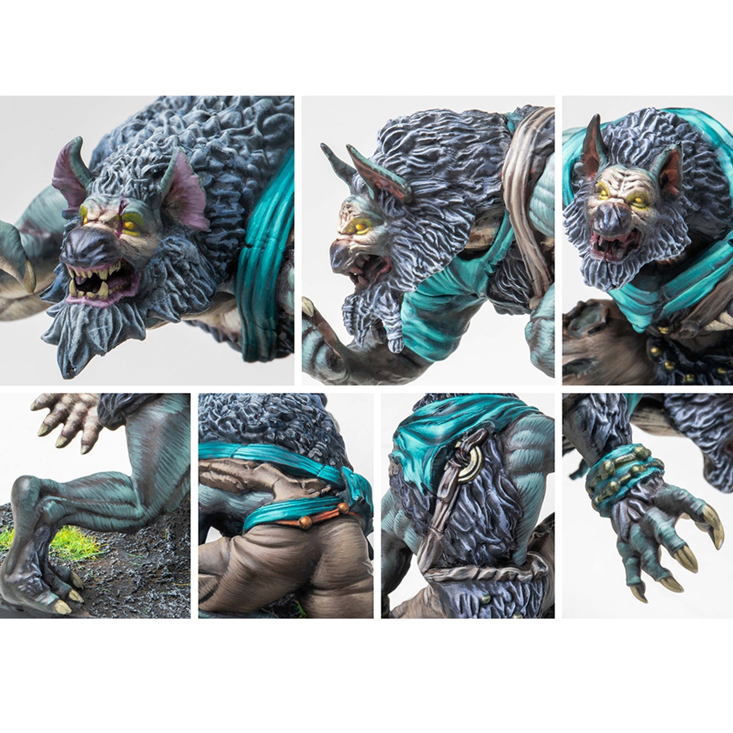 Conquest Miniatures Game - Nords: Werewargs | Mô hình Miniature Chiến thuật | Para Bellum