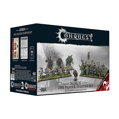 Conquest Miniatures Game - Nords: 1 player Starter Set - Bộ Khởi Đầu Game Chiến Thuật Sa Bàn - Para Bellum