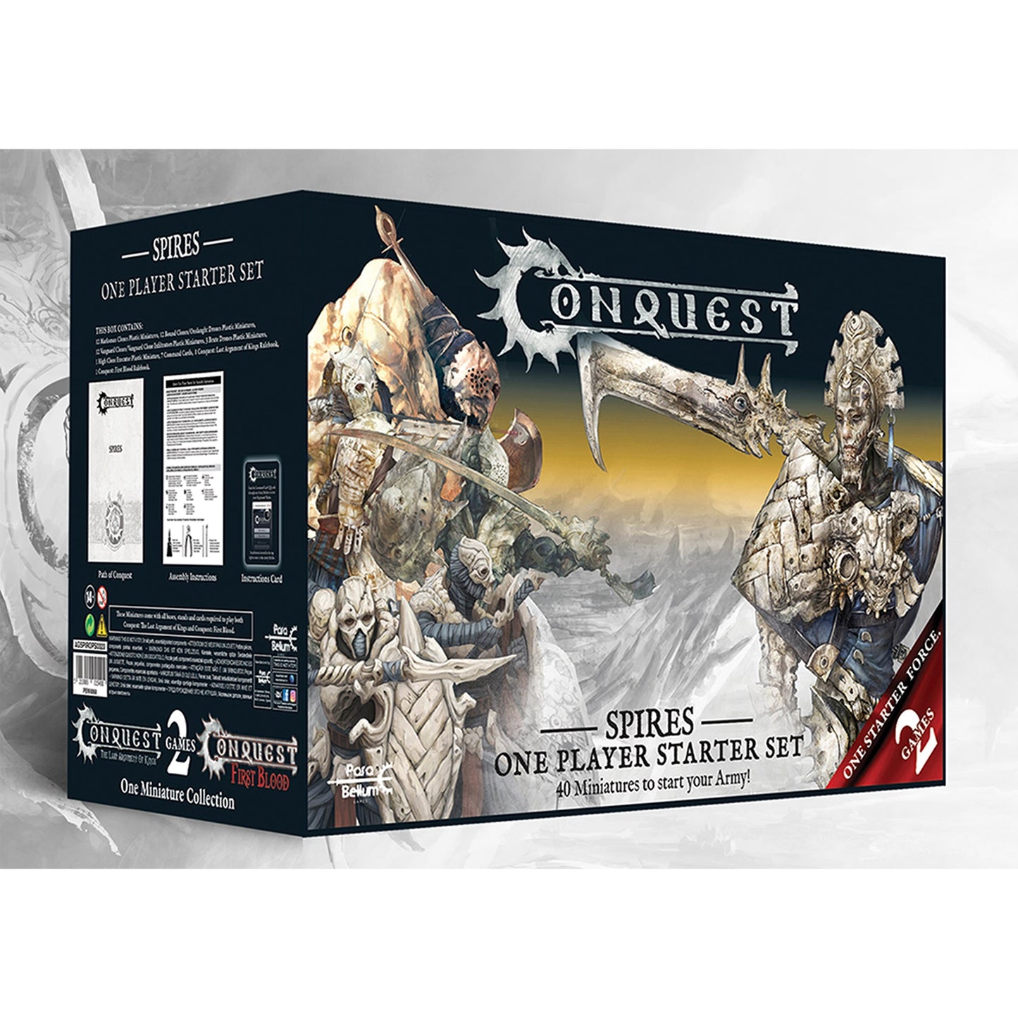 Conquest Miniatures Game - Spires: One Player Starter Set - Bộ Khởi Đầu 1 Người Chơi - Para Bellum - Hình ảnh sản phẩm