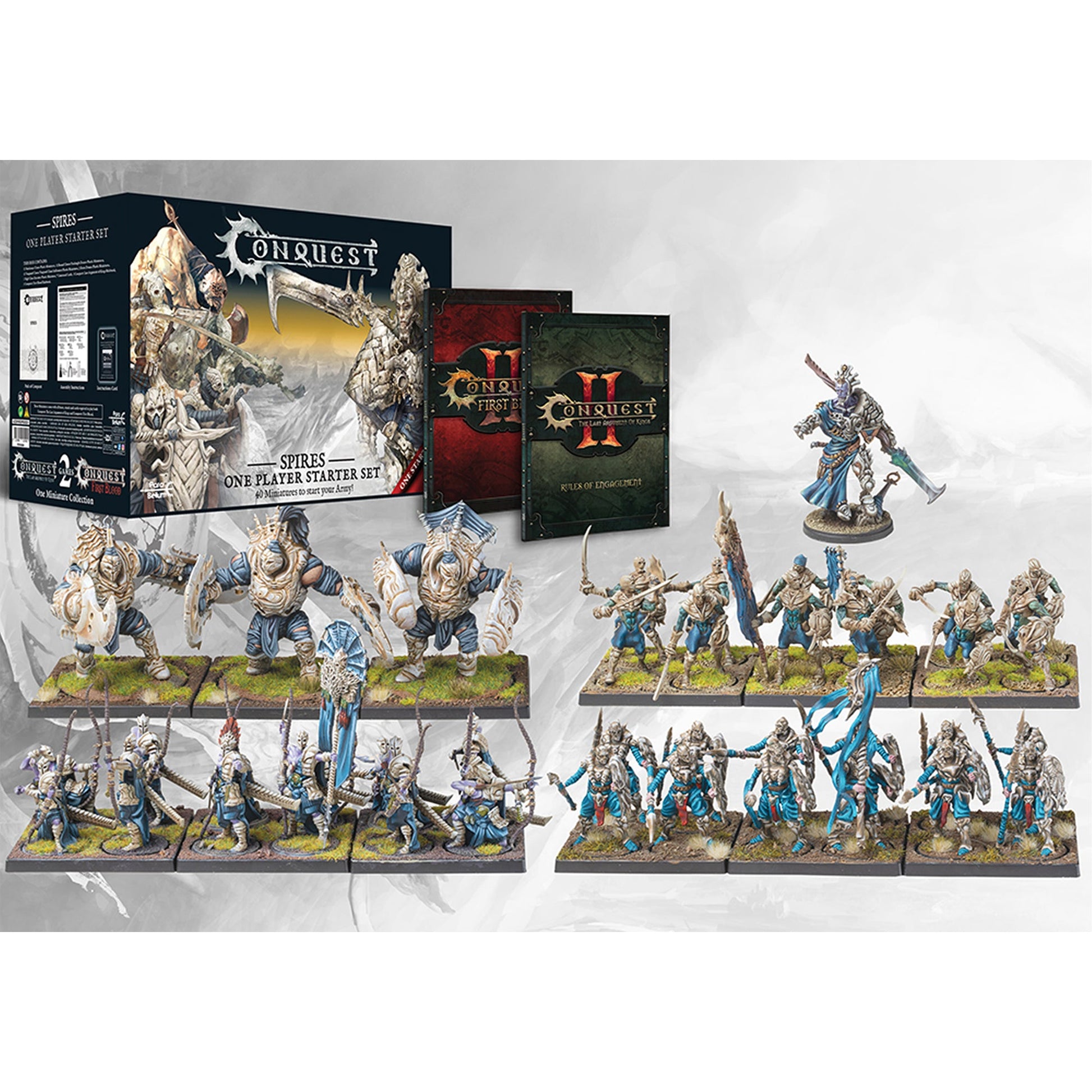 Conquest Miniatures Game - Spires: One Player Starter Set - Bộ Khởi Đầu 1 Người Chơi - Para Bellum - Hình ảnh chi tiết 2