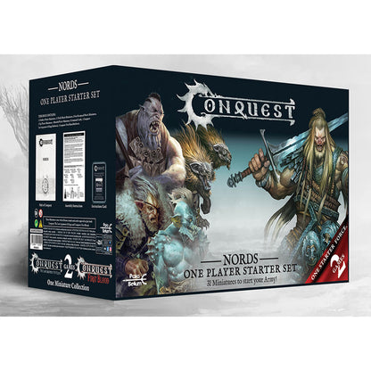Conquest Miniatures Game - Nords: One Player Starter Set - Bộ Khởi Đầu Game Sa Bàn - Para Bellum