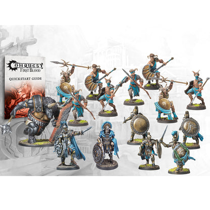 Conquest Miniatures Game - Dweghom: First Blood Warband - Bộ Mô Hình Chiến Thuật - Para Bellum