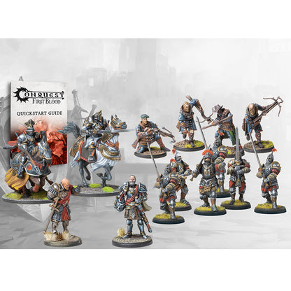 Conquest Miniatures Game - Dweghom: First Blood Warband - Bộ Mô Hình Chiến Thuật - Para Bellum