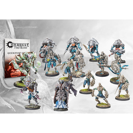 Conquest Miniatures Game - Spires: First Blood Warband - Bộ Mô Hình Chiến Thuật - Para Bellum - Hình ảnh sản phẩm
