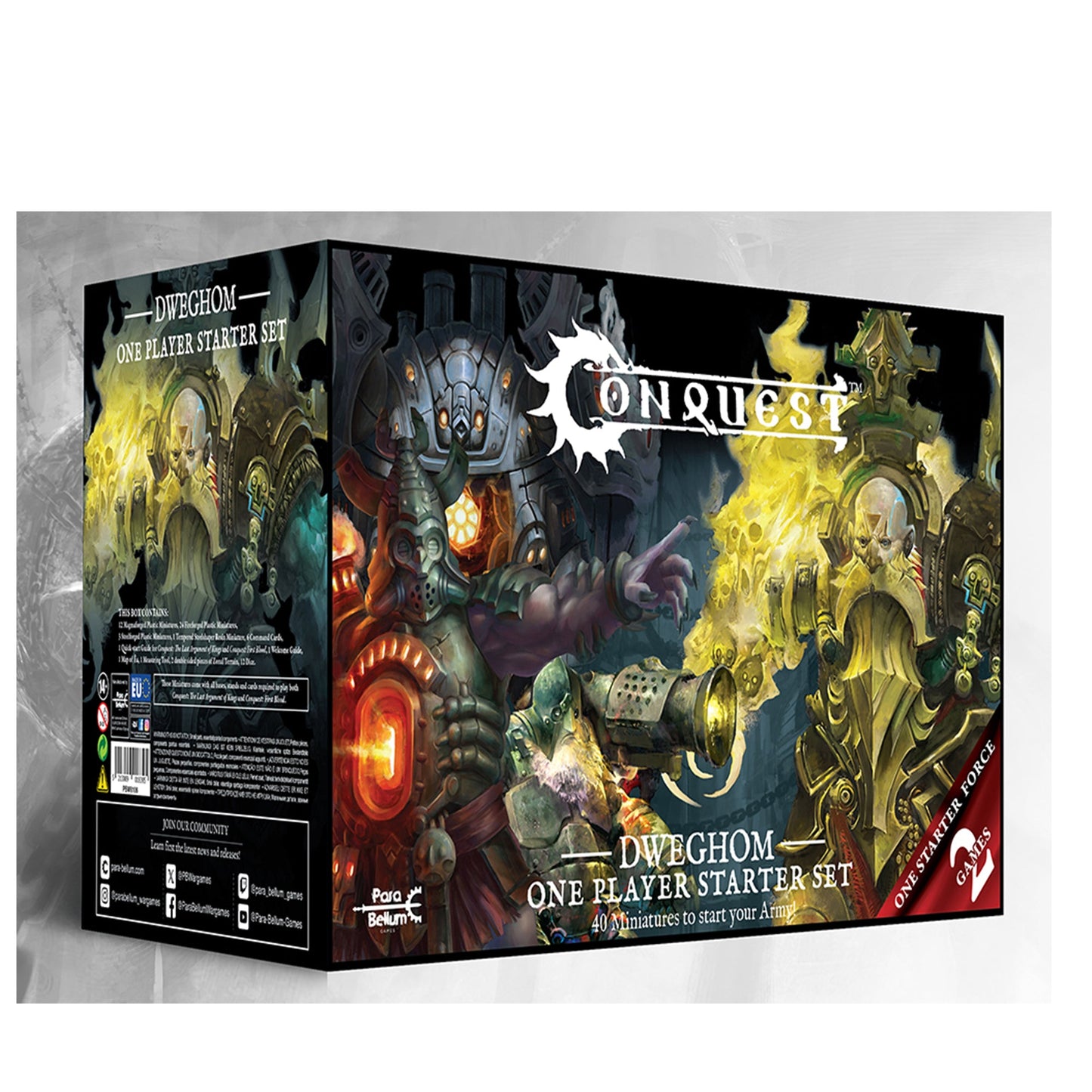 Sorcerer Kings: Supercharged One Player Starter Set - Bộ Khởi Đầu 1 Người Chơi - Para Bellum